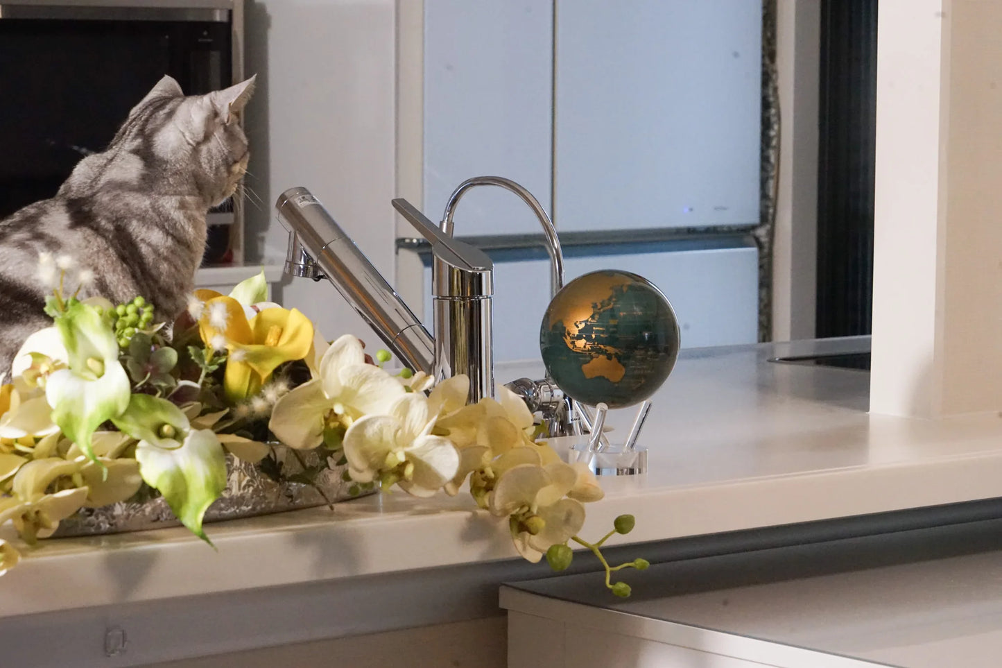 MOVA GLOBE_GREEN AND GOLD