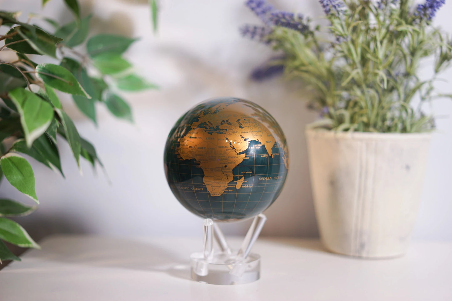 MOVA GLOBE_GREEN AND GOLD